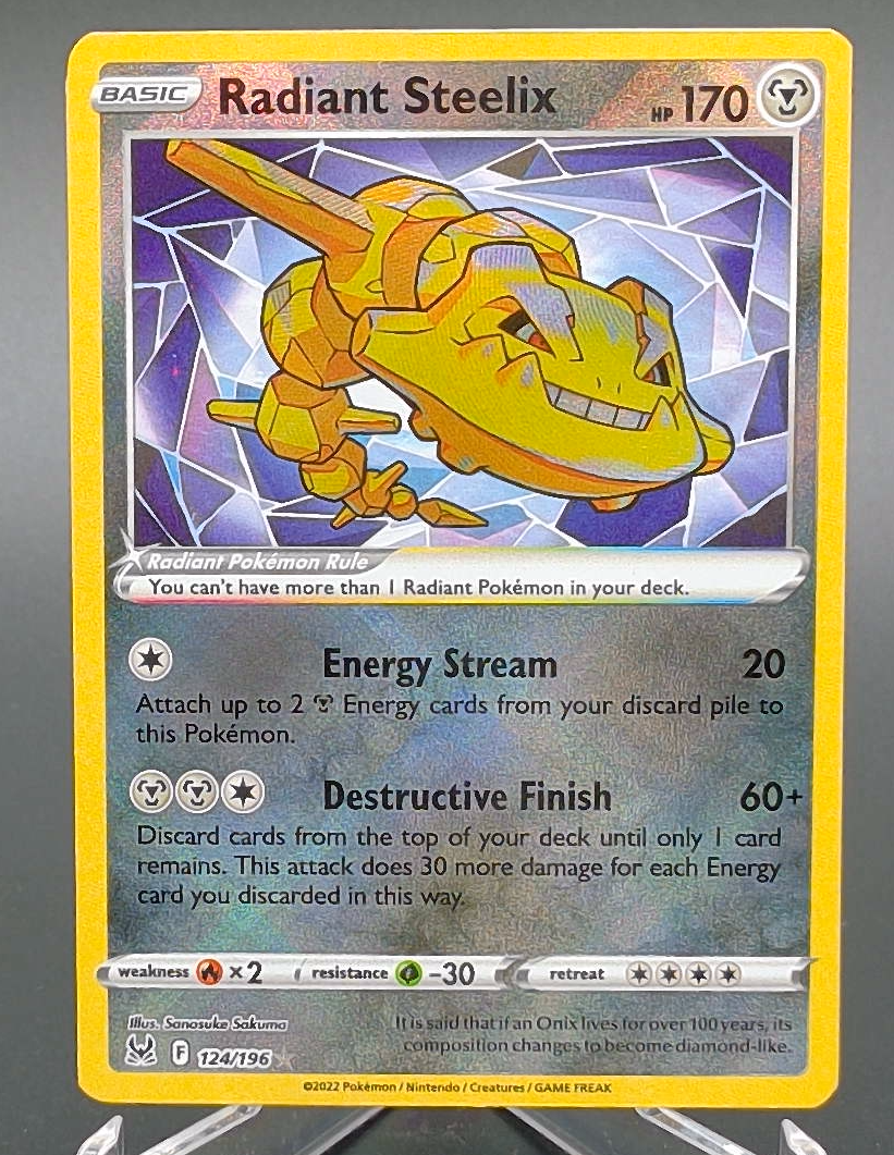 Radiant Steelix #124 — front