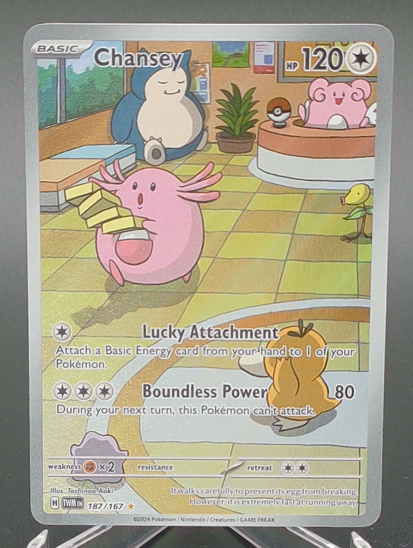 Chansey #187 — front