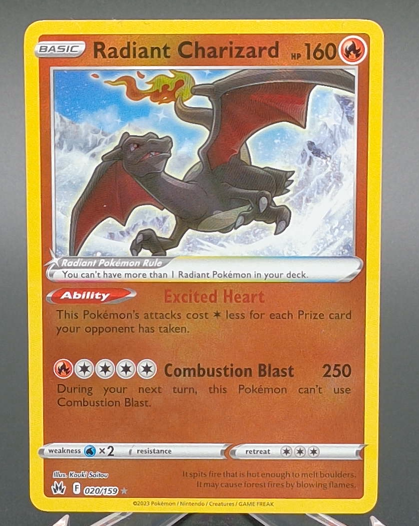 Radiant Charizard #020 — front