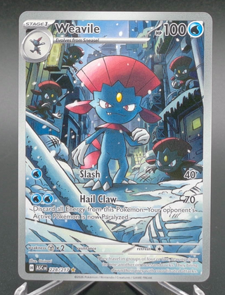 Weavile #228 — Copy #2 (NM) front