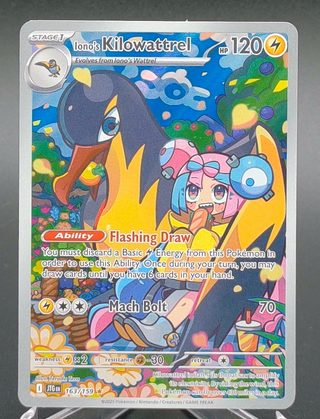 Iono's Kilowattrel #163 — Copy #2 (NM) front