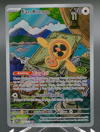 Fan Rotom #250 — Copy #2 (NM) (Sold - 09/08/2026) front