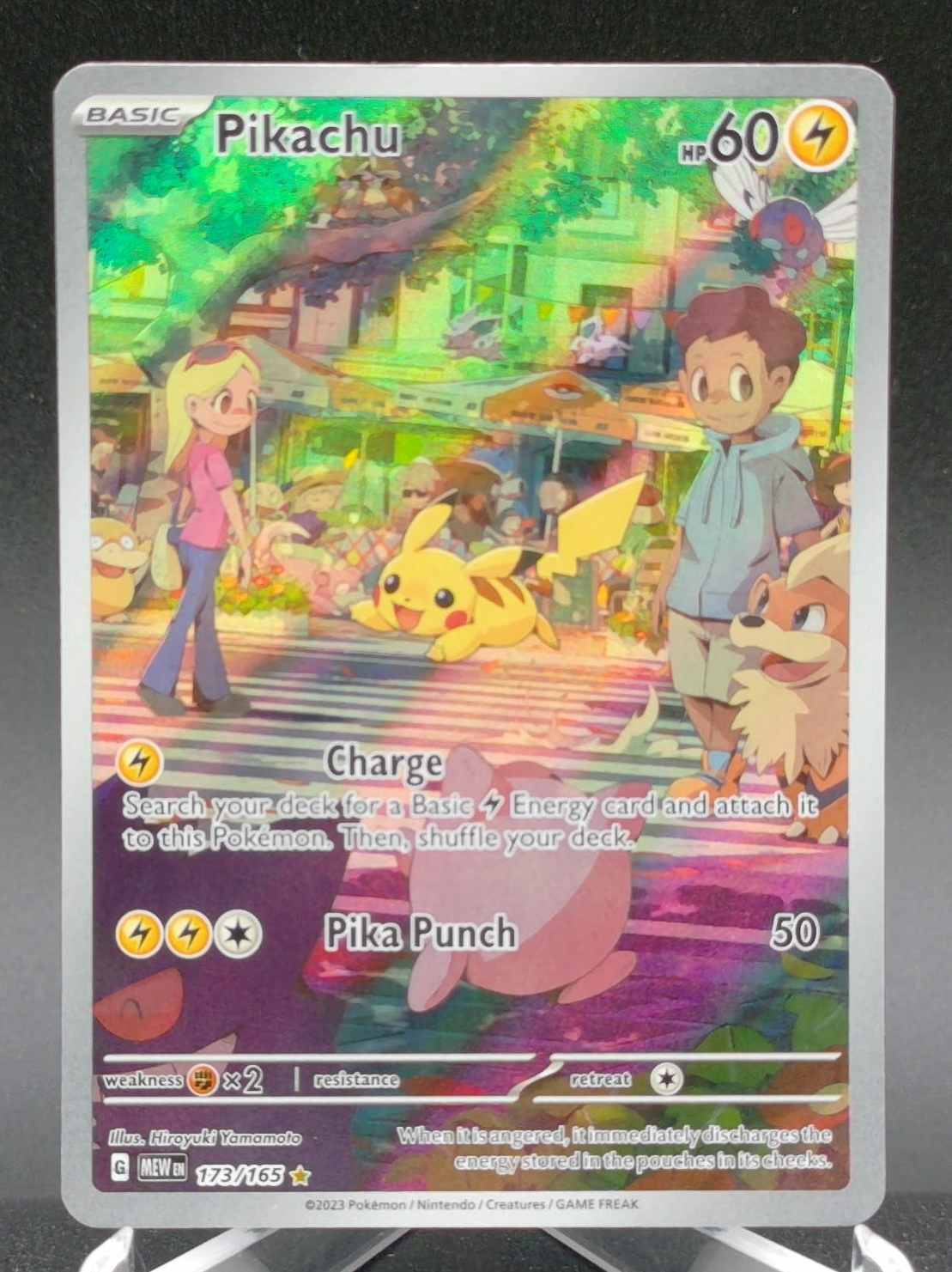 Pikachu #173 — front
