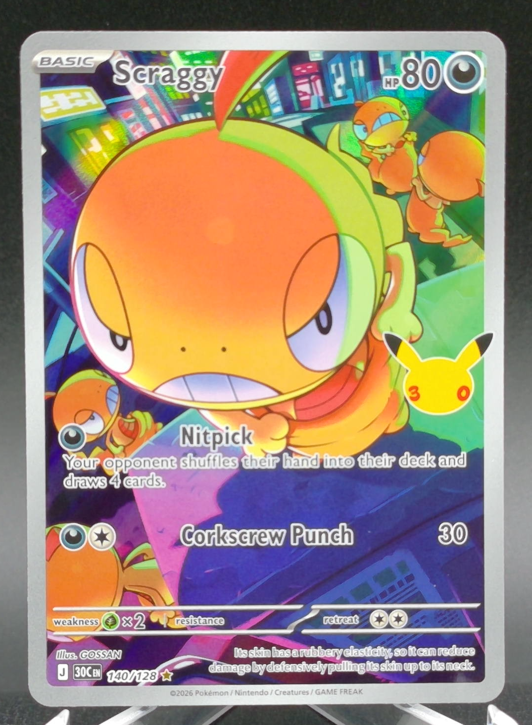 Scraggy #140 — front