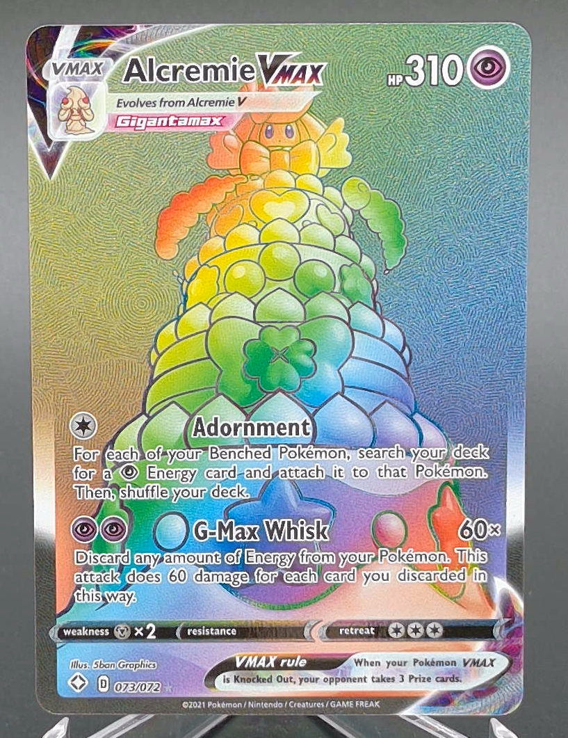 Alcremie VMAX (Secret) #073 — front