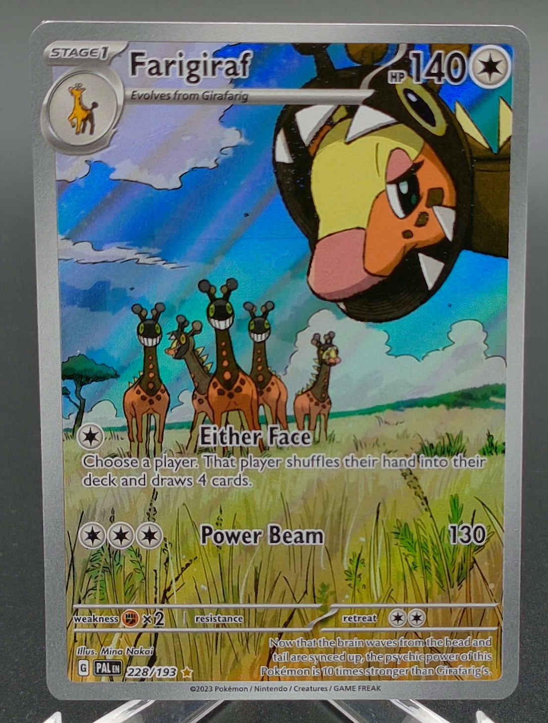 Farigiraf #228 — front