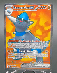 Rampardos ex #100 — front