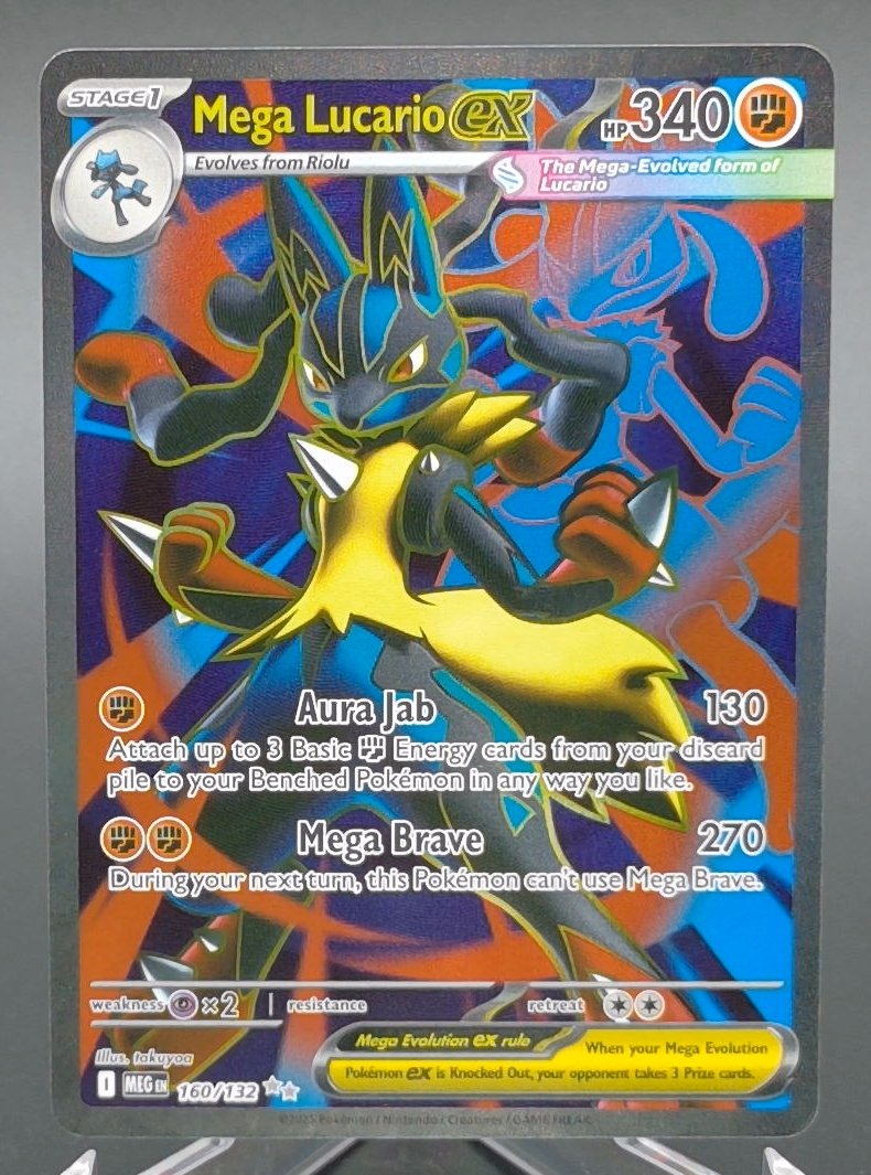 Mega Lucario ex #160 — front