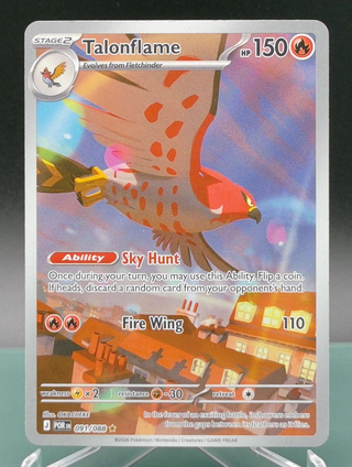 Talonflame #091 — Copy #2 (NM) front