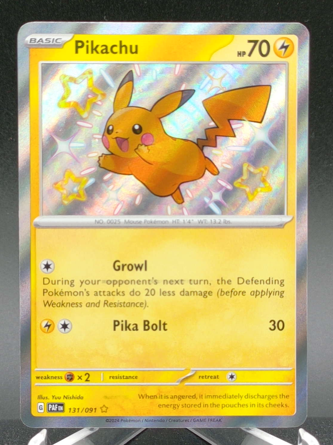 Pikachu #131 — front