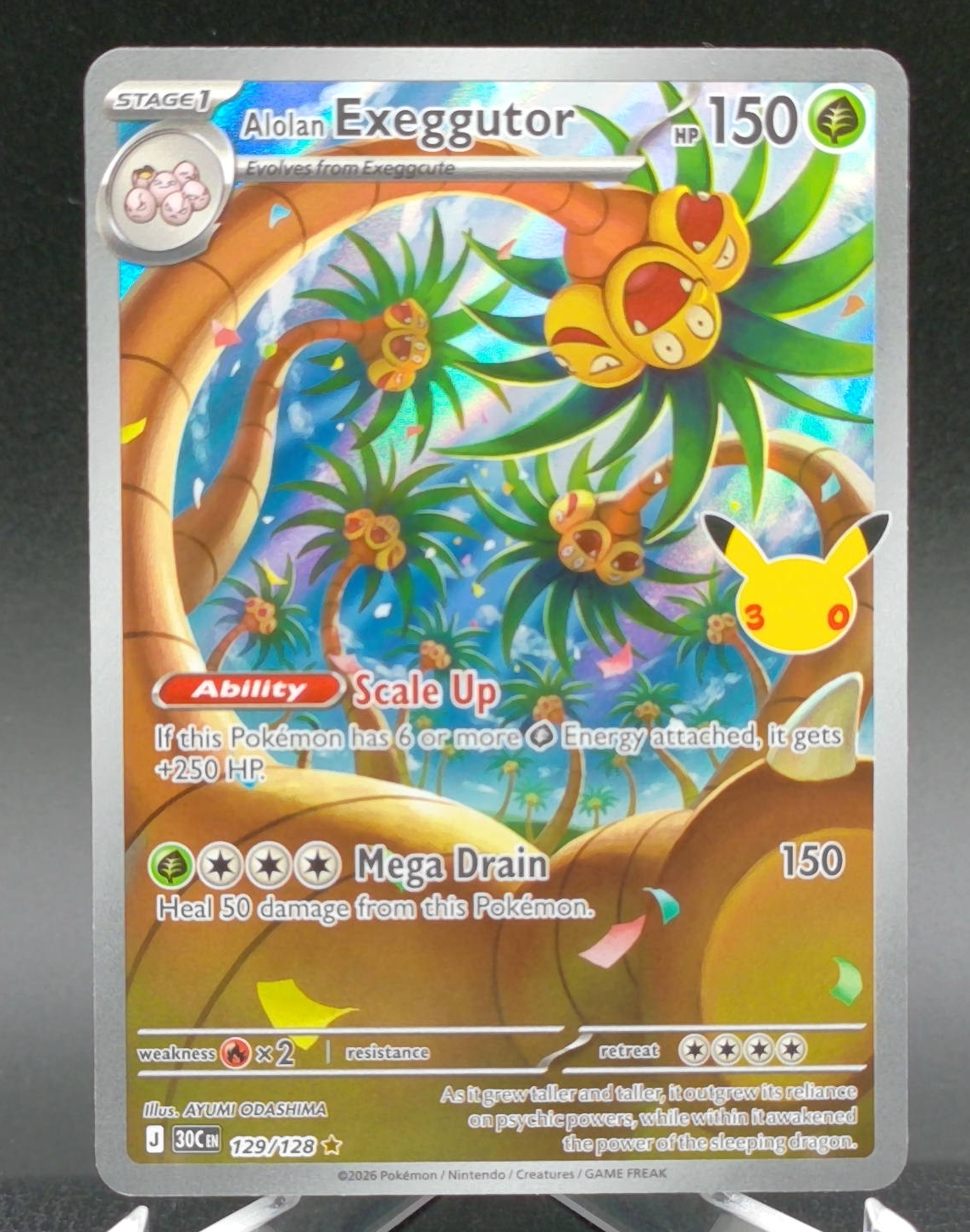 Alolan Exeggutor #129 — front