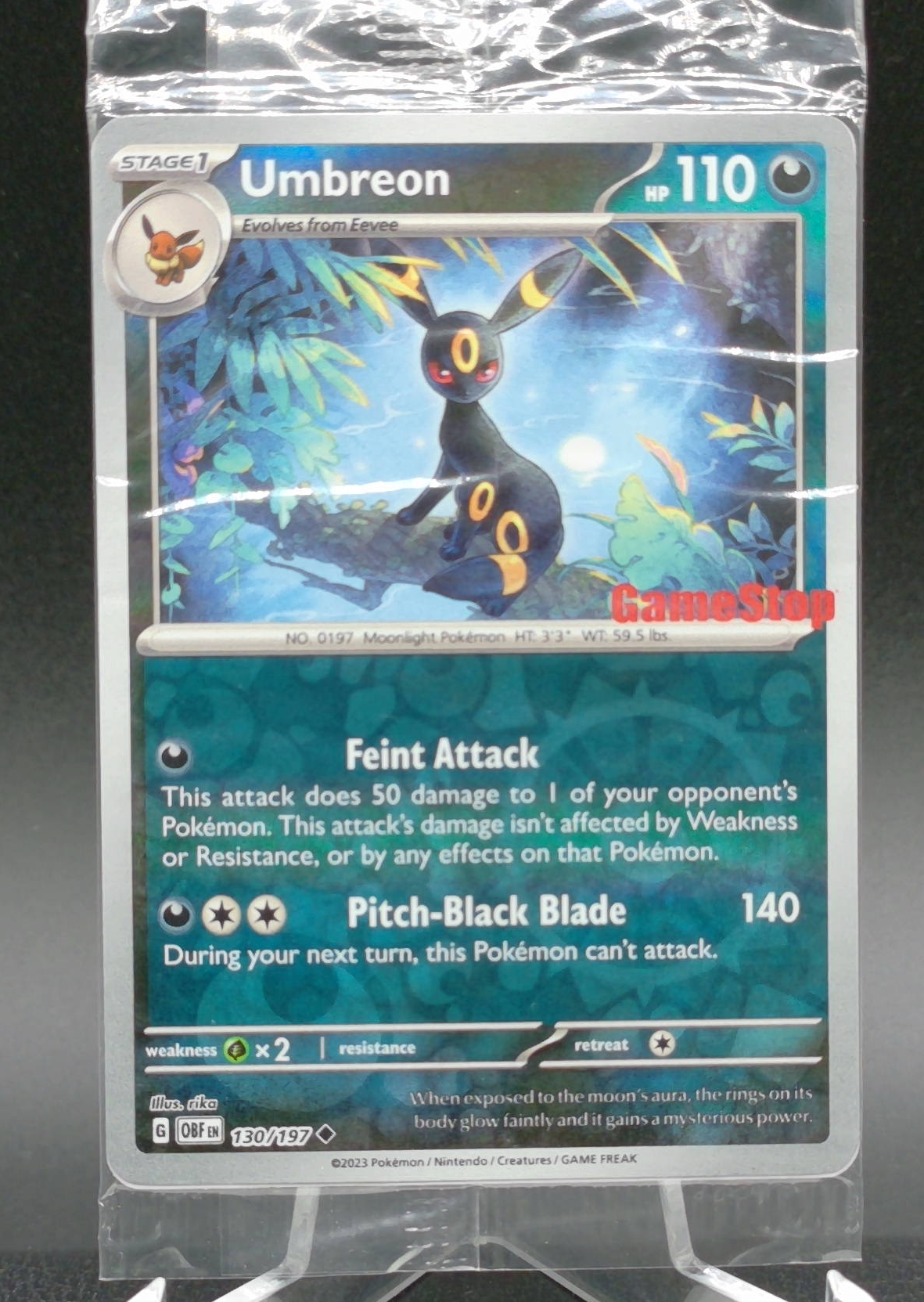 Umbreon (GameStop Exclusive) #130 — front