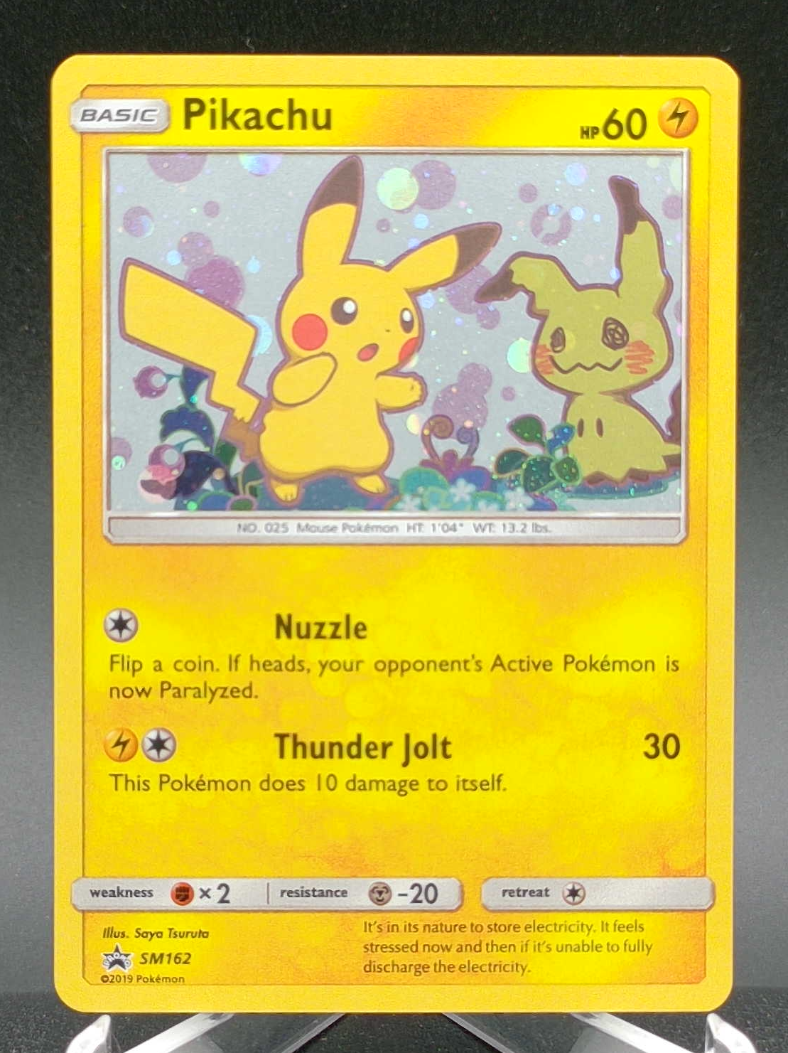 Pikachu #162 — front