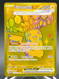 Pikachu ex #179 — front