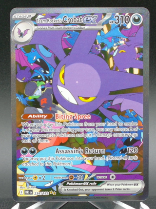Team Rocket's Crobat ex #234 — Copy #2 (NM) front