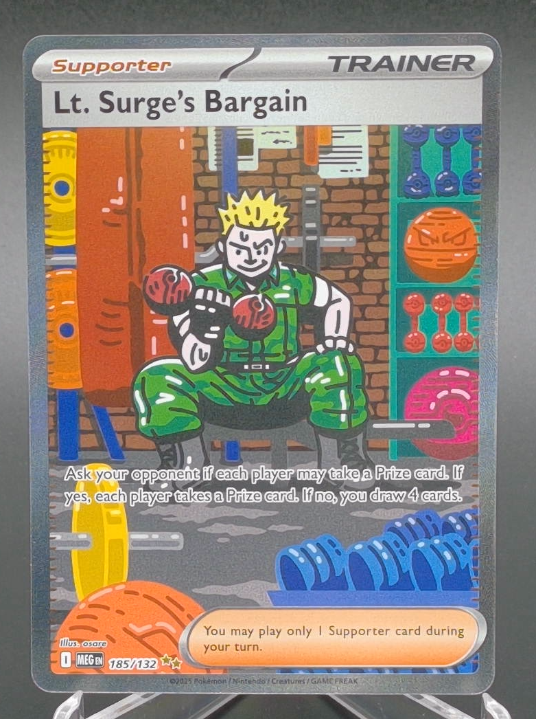 Lt. Surge's Bargain #185 — front