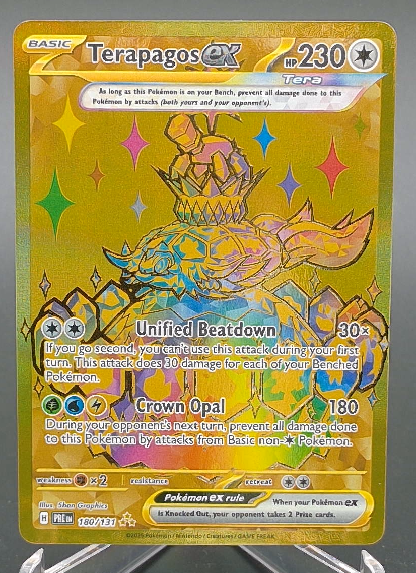 Terapagos ex #180 — front