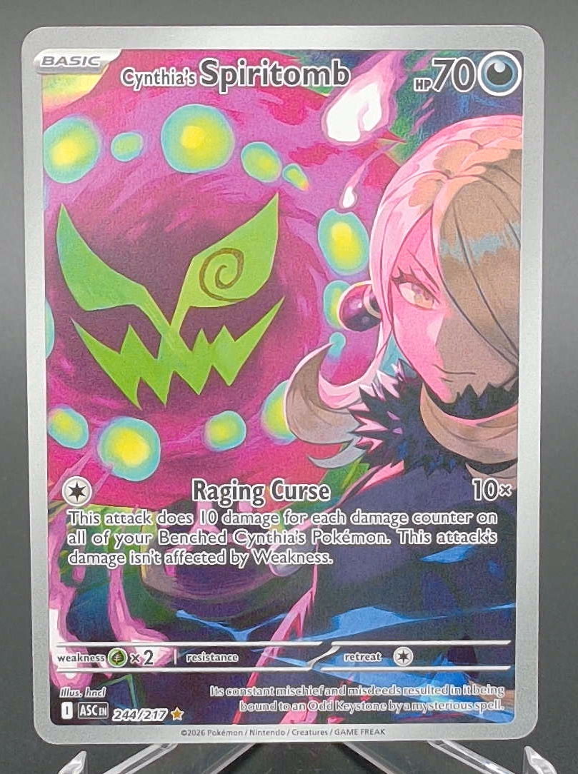 Cynthia's Spiritomb #244 — front