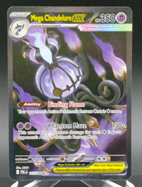 Mega Chandelure ex #115 — front