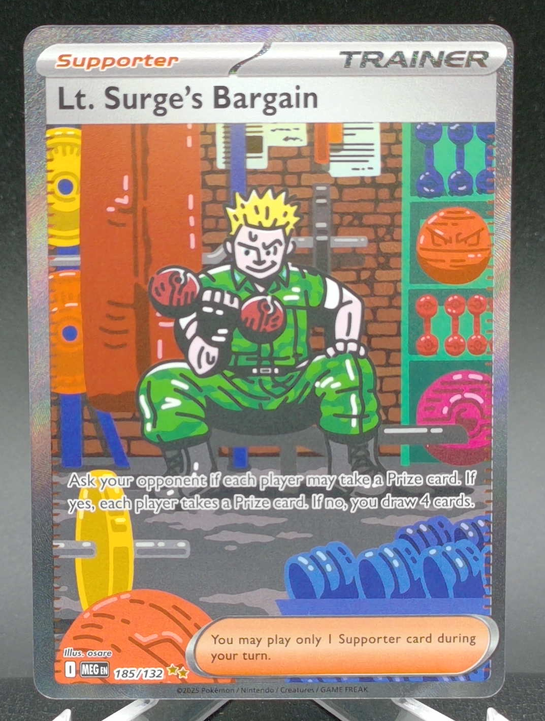 Lt. Surge's Bargain #185 — front