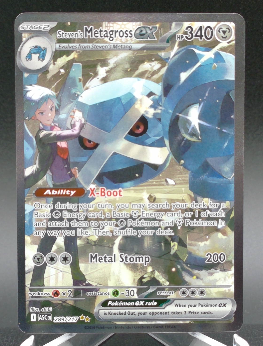 Steven's Metagross ex #289 — front