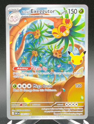 Alolan Exeggutor #129 — Copy #3 (NM) front
