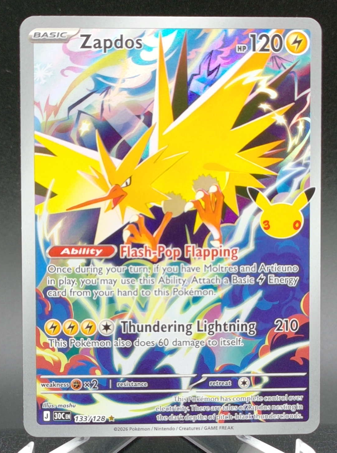 Zapdos #133 — front