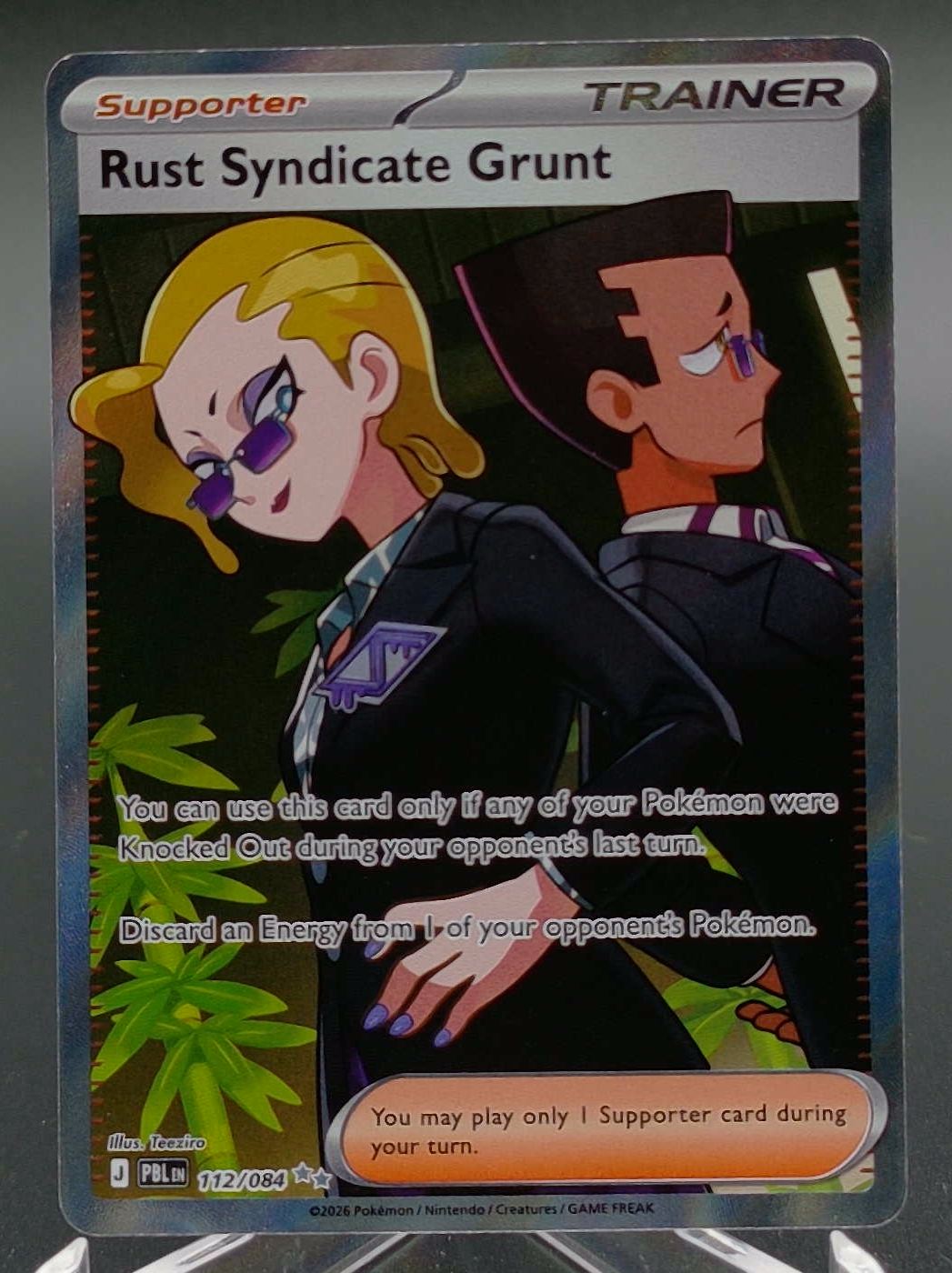 Rust Syndicate Grunt #112 — front