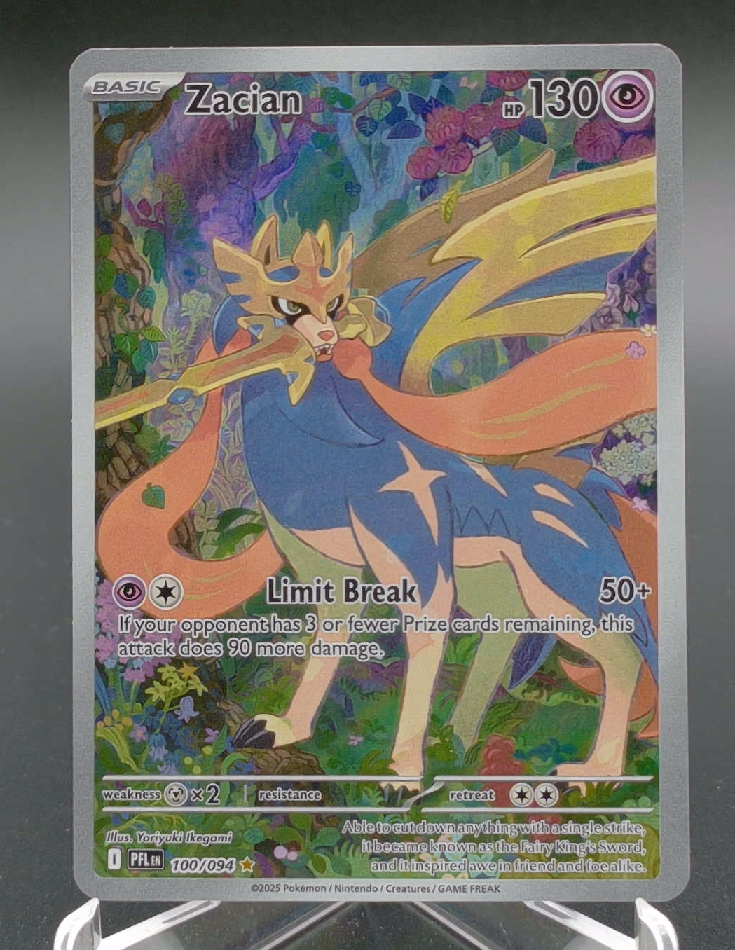 Zacian #100 — front