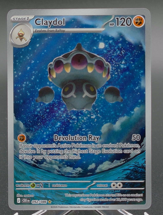 Claydol #092 — Copy #3 (NM) front