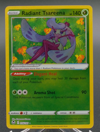 Radiant Tsareena #016 — Copy #4 (NM) front