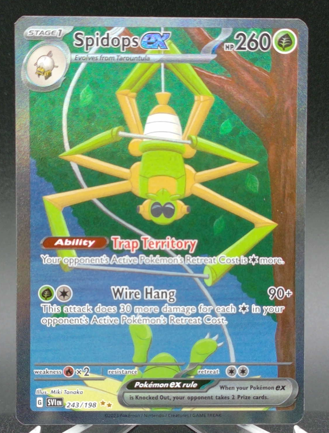 Spidops ex #243 — front