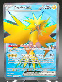 Zapdos ex #192 — front