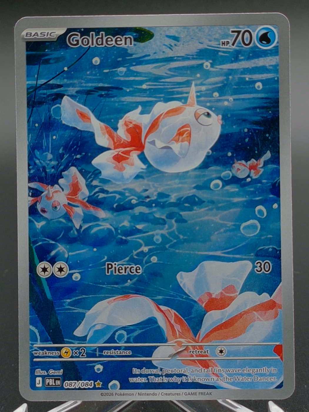 Goldeen #087 — front
