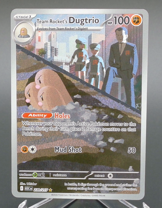 Team Rocket's Dugtrio #239 — Copy #4 (NM) front
