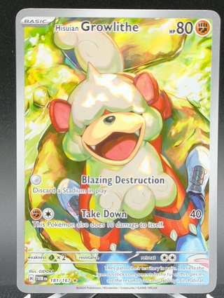 Hisuian Growlithe #181 — Copy #4 (NM) front