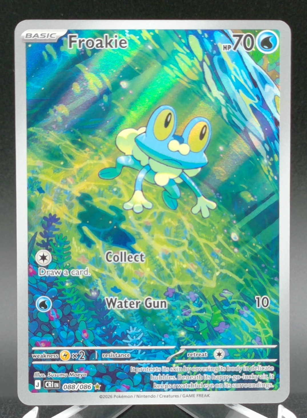 Froakie #088 — front