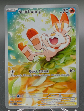Scorbunny #225 — Copy #4 (NM) front