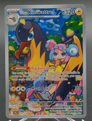 Iono's Kilowattrel #163 — Copy #5 (NM) front