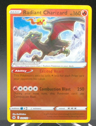 Radiant Charizard #020 — Copy #5 (NM) front