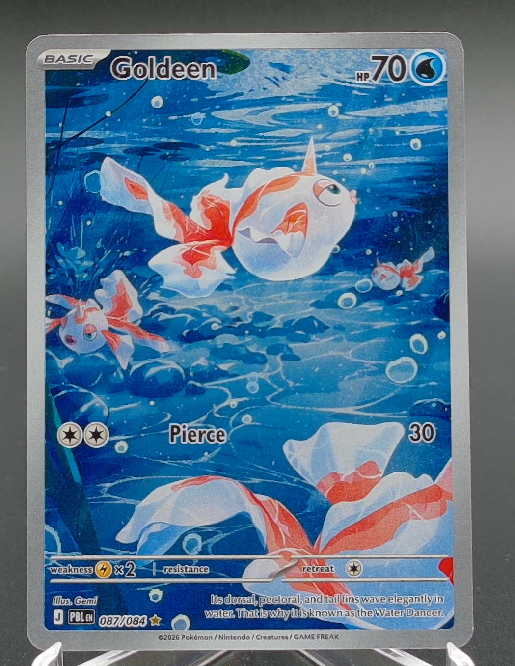 Goldeen #087 — front