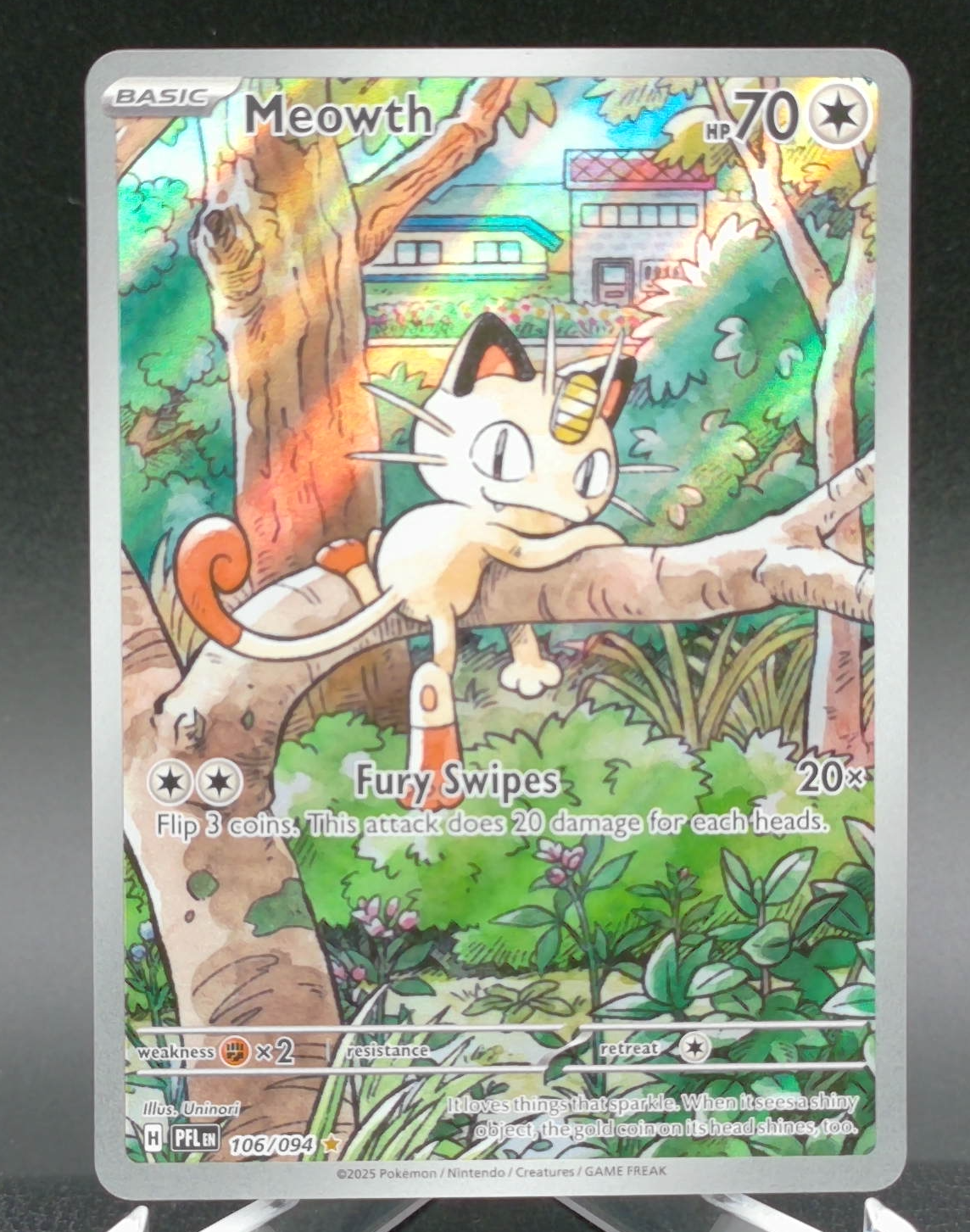 Meowth #106 — front