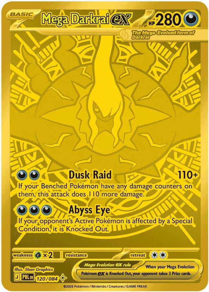Mega Darkrai ex #120