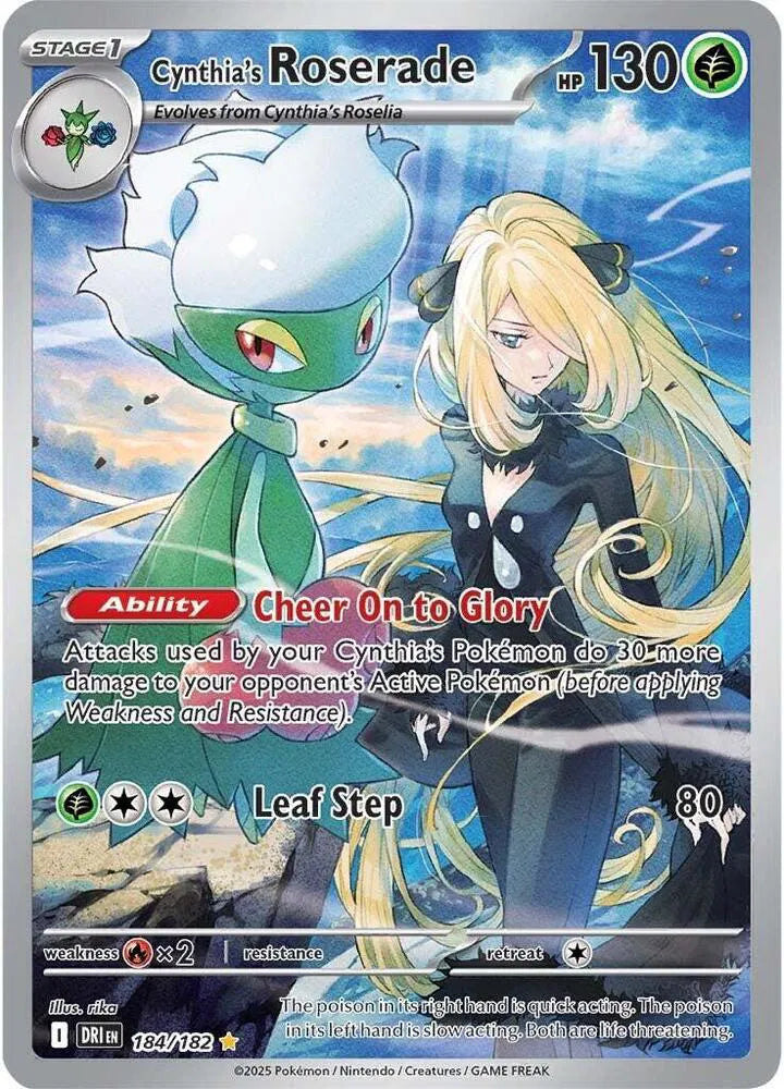 Cynthia's Roserade #184
