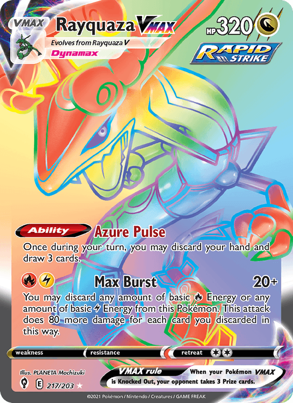 Rayquaza VMAX (Secret) #217