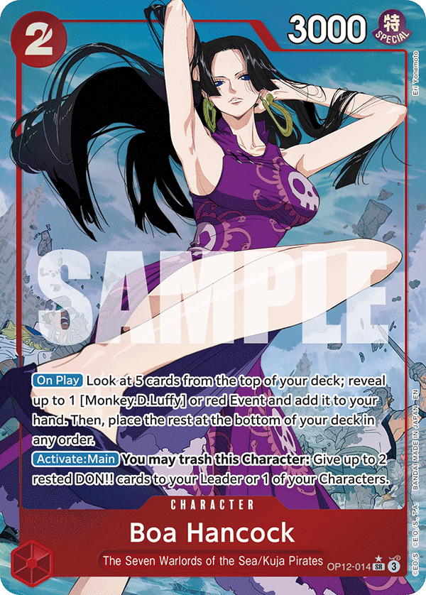 Boa Hancock #OP12-014 (Parallel)
