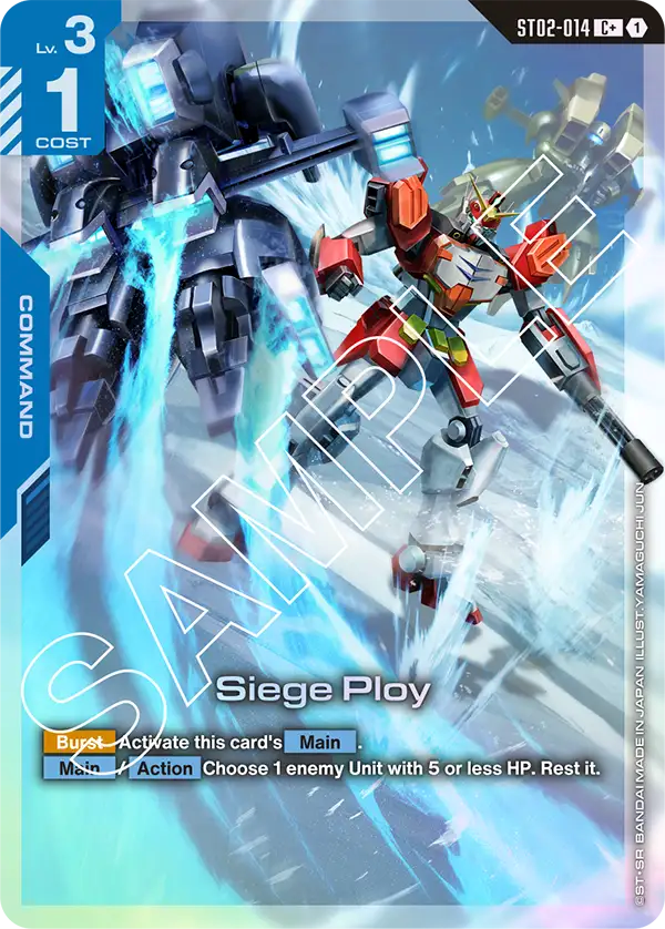 Siege Ploy (C+) #ST02-014 (Alternate Art)