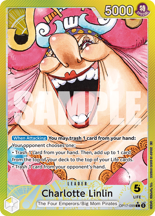 Charlotte Linlin (Alternate Art) #OP17-099 (Parallel)