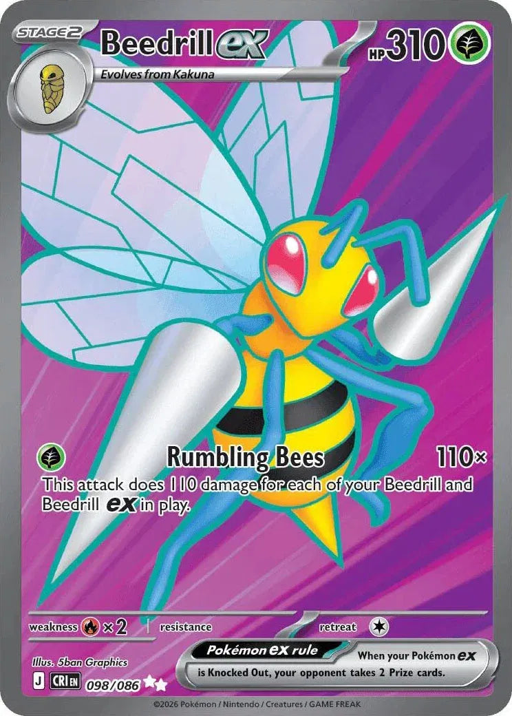 Beedrill ex #098