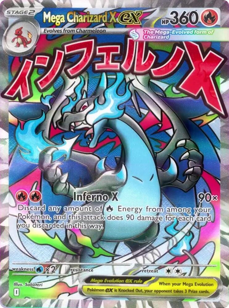 Mega Charizard X ex #023